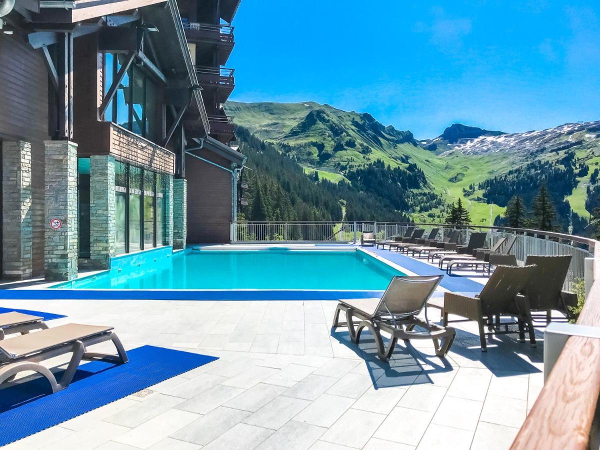 Private Penthouse 2-Bed Apartment, Ski In And Out In 5* Flaine Residence מראה חיצוני תמונה