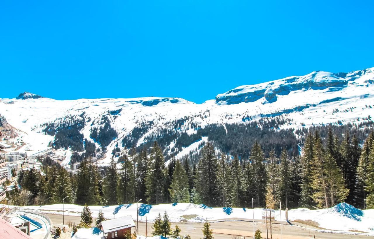 Private Penthouse 2-Bed Apartment, Ski In And Out In 5* Flaine Residence מראה חיצוני תמונה