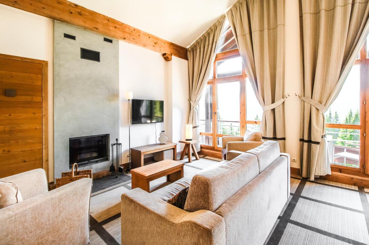 Private Penthouse 2-Bed Apartment, Ski In And Out In 5* Flaine Residence מראה חיצוני תמונה