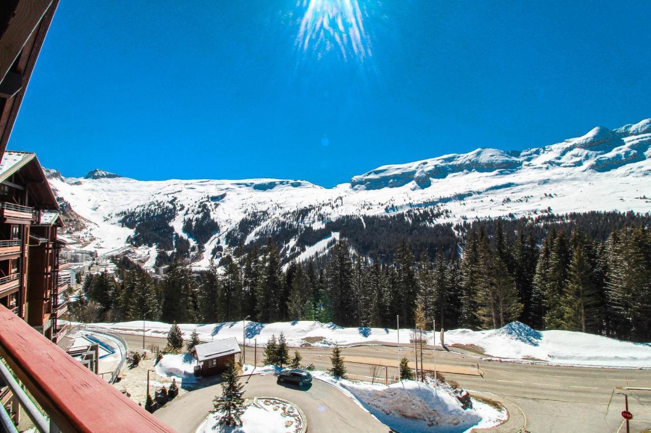 Private Penthouse 2-Bed Apartment, Ski In And Out In 5* Flaine Residence מראה חיצוני תמונה