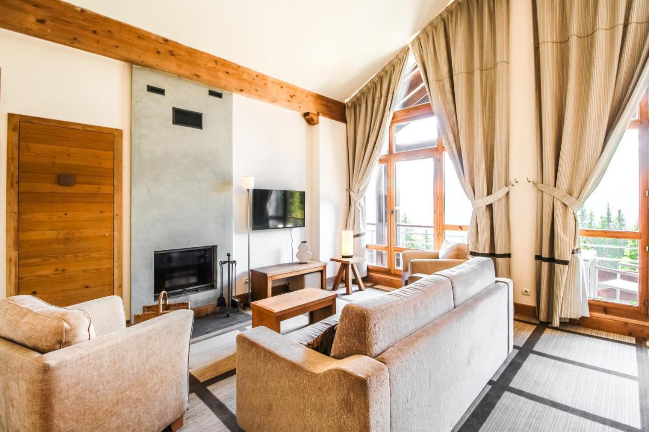 Private Penthouse 2-Bed Apartment, Ski In And Out In 5* Flaine Residence מראה חיצוני תמונה