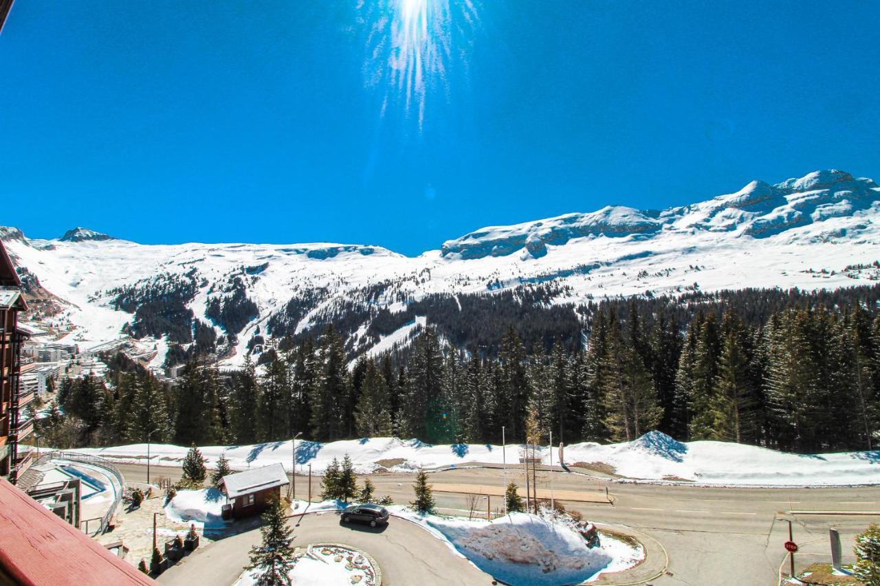 Private Penthouse 2-Bed Apartment, Ski In And Out In 5* Flaine Residence מראה חיצוני תמונה